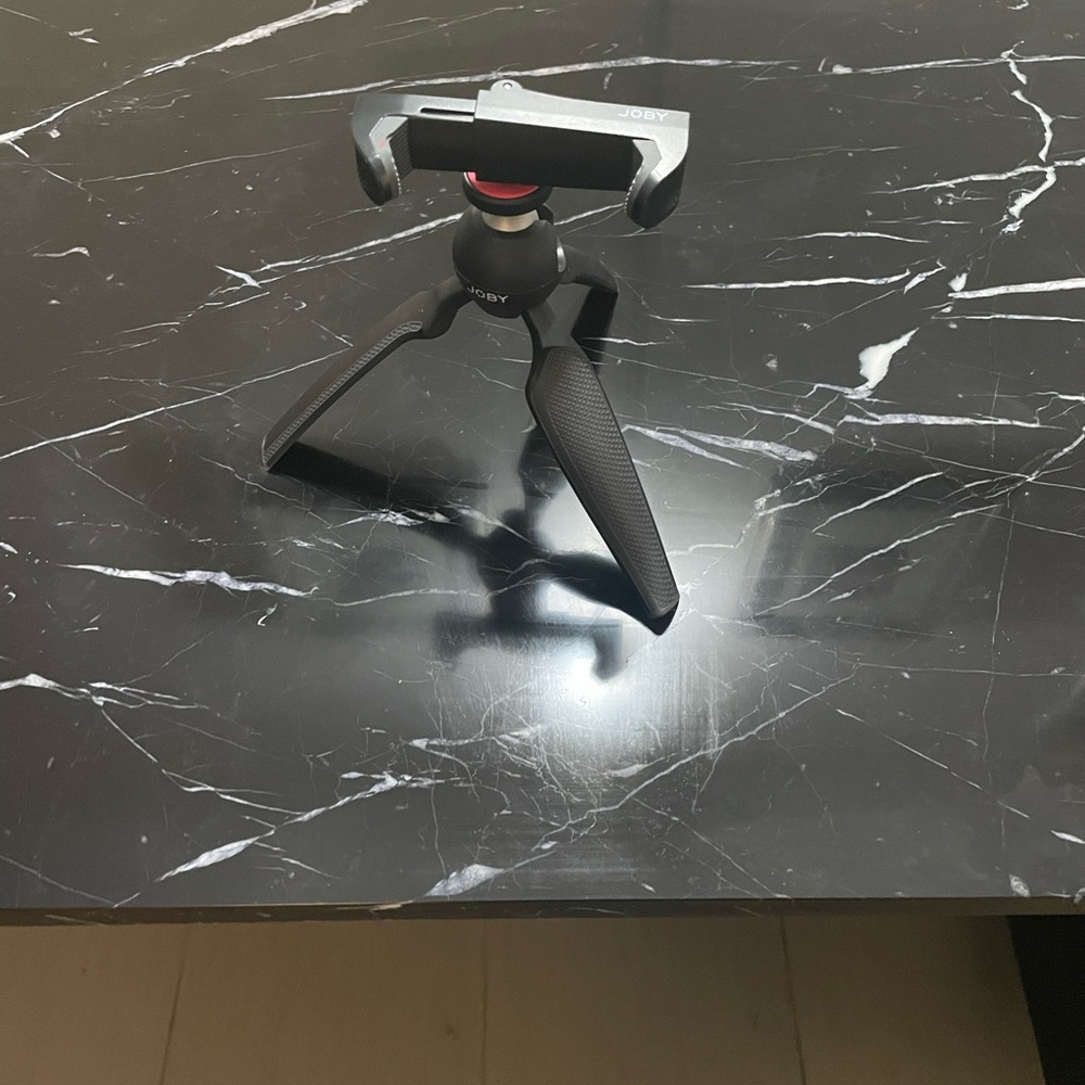 Joby tripod adjustable selfie stick.
